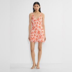 NWT Aritzia Wilfred Pricilla Floral Mini Dress XS